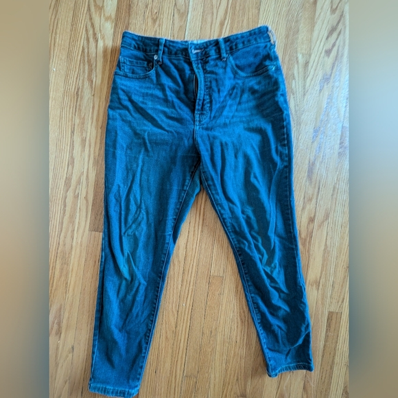 EVERLANE - Hourglass High Rise Medium Wash Skinny Jean Sz 31 - Picture 2 of 8